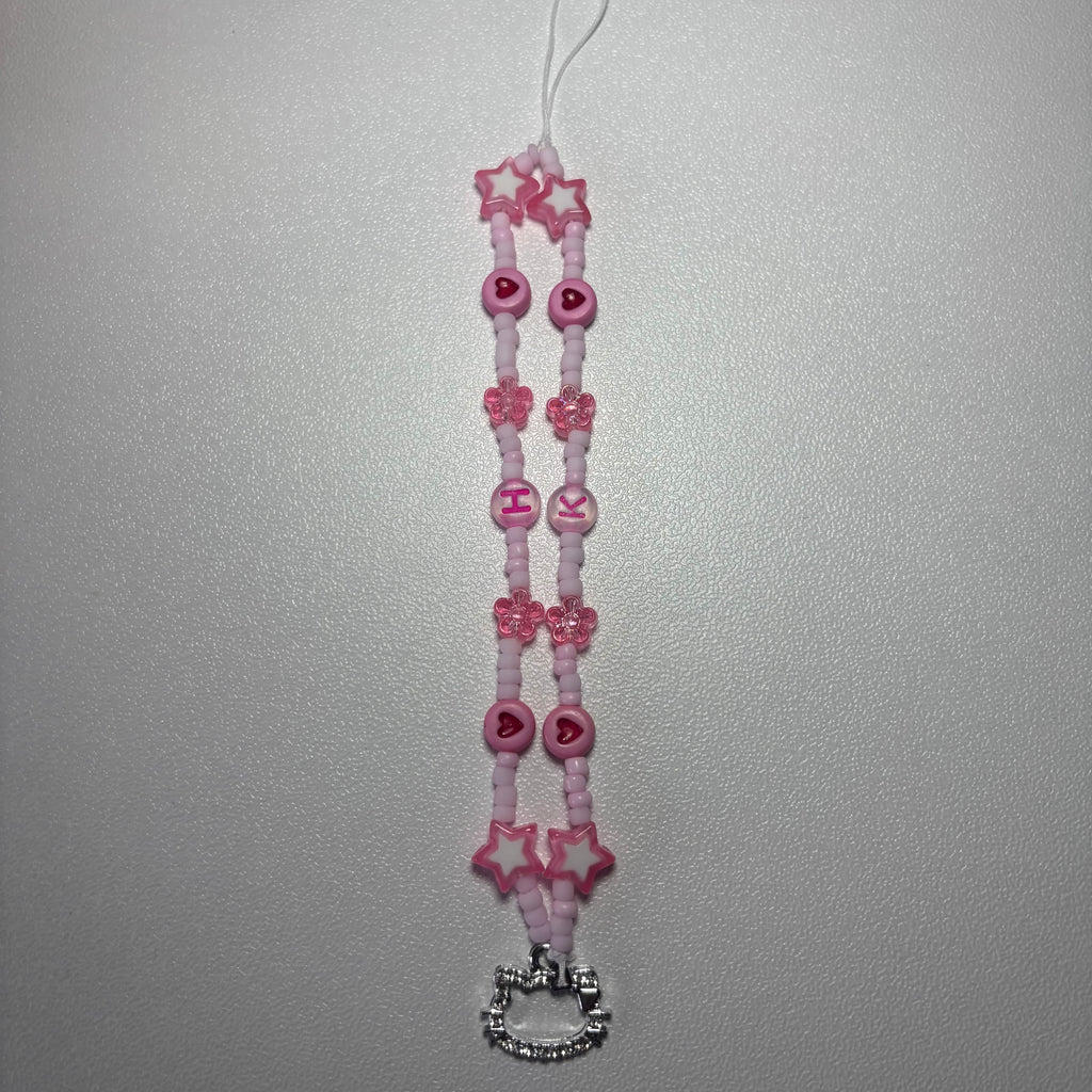 Hello kitty crystal phone charms 💎