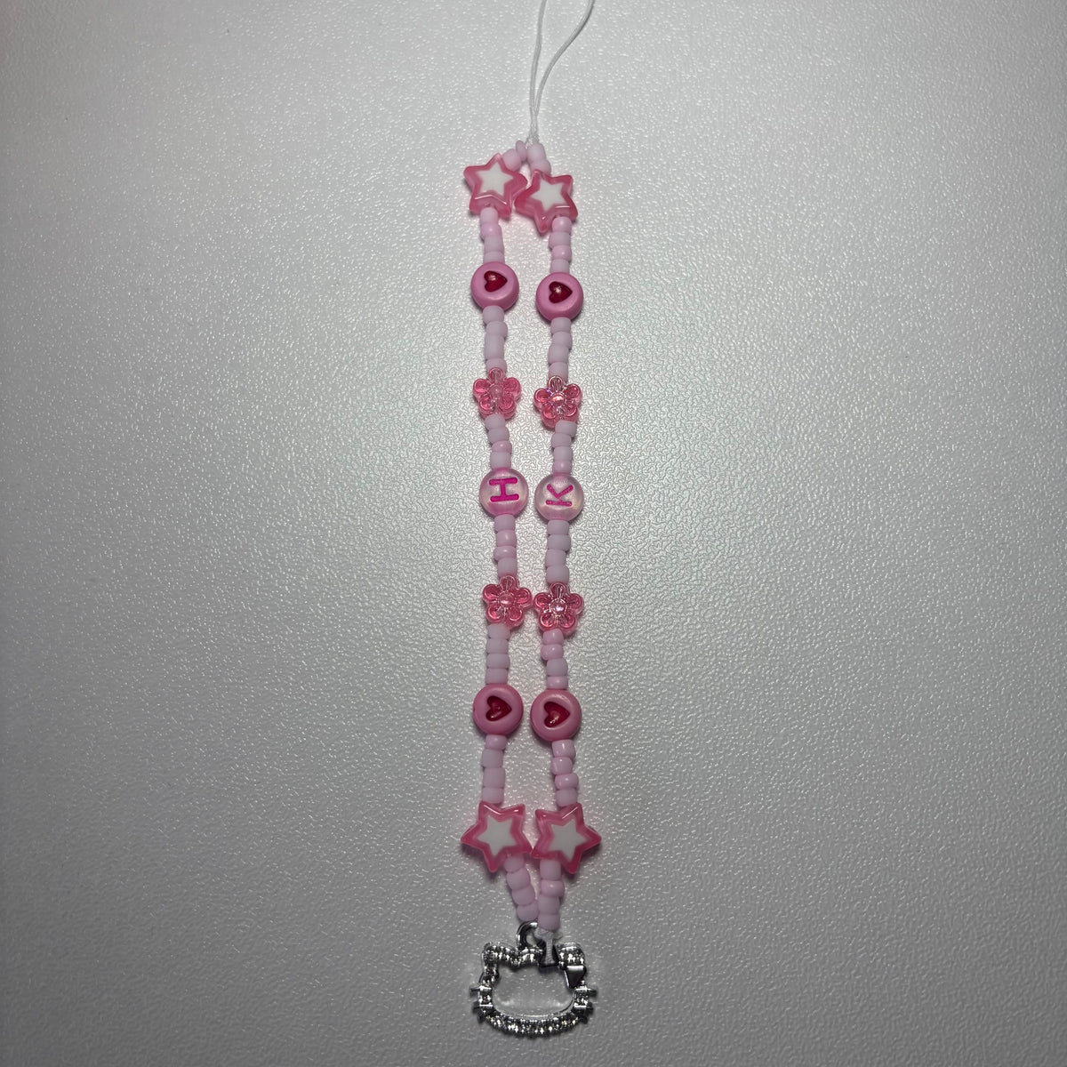 Hello kitty crystal phone charms 💎