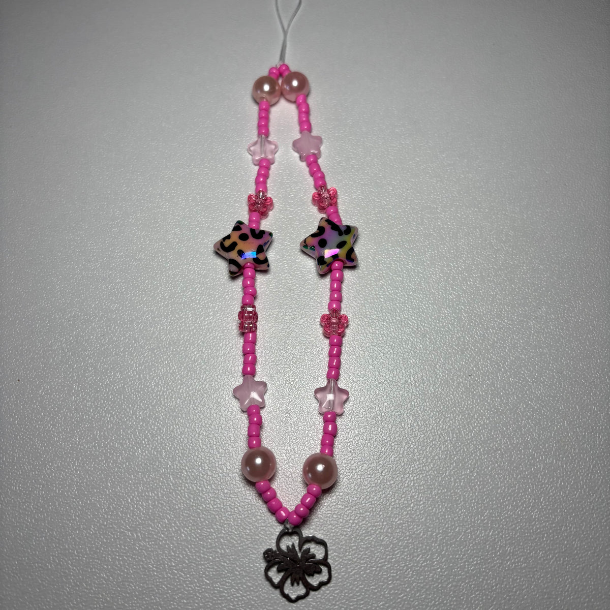 Hawaiian flower midnight sun phone charms 🌺