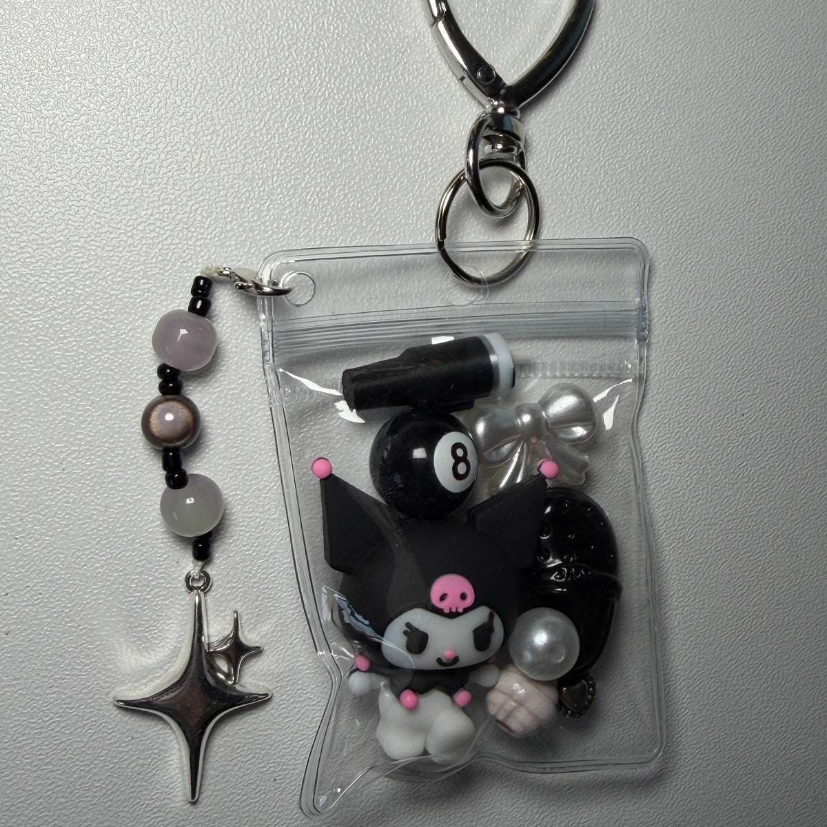 Kuromi mini trinket pouch 🖤