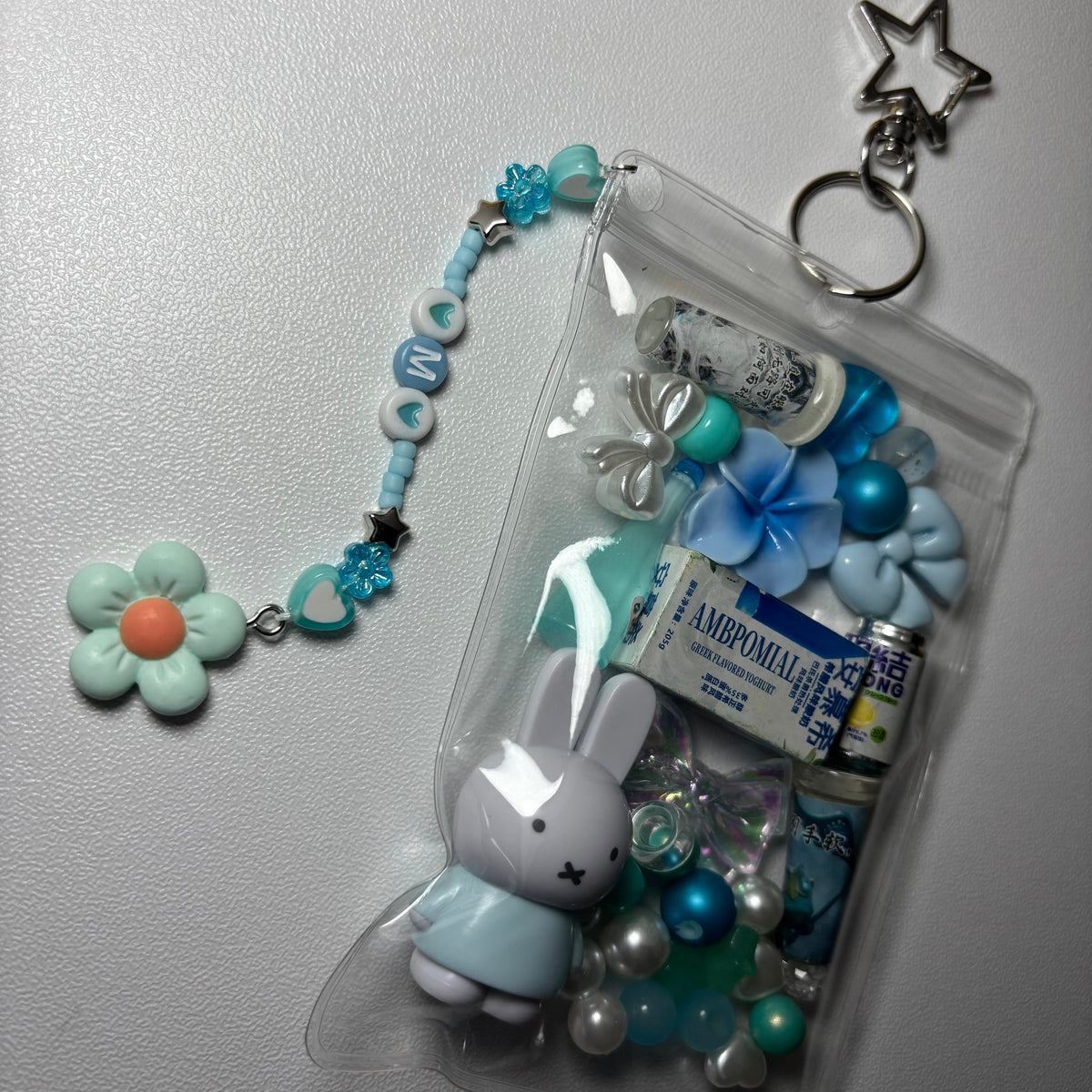 Blue Miffy trinket pouch🩵