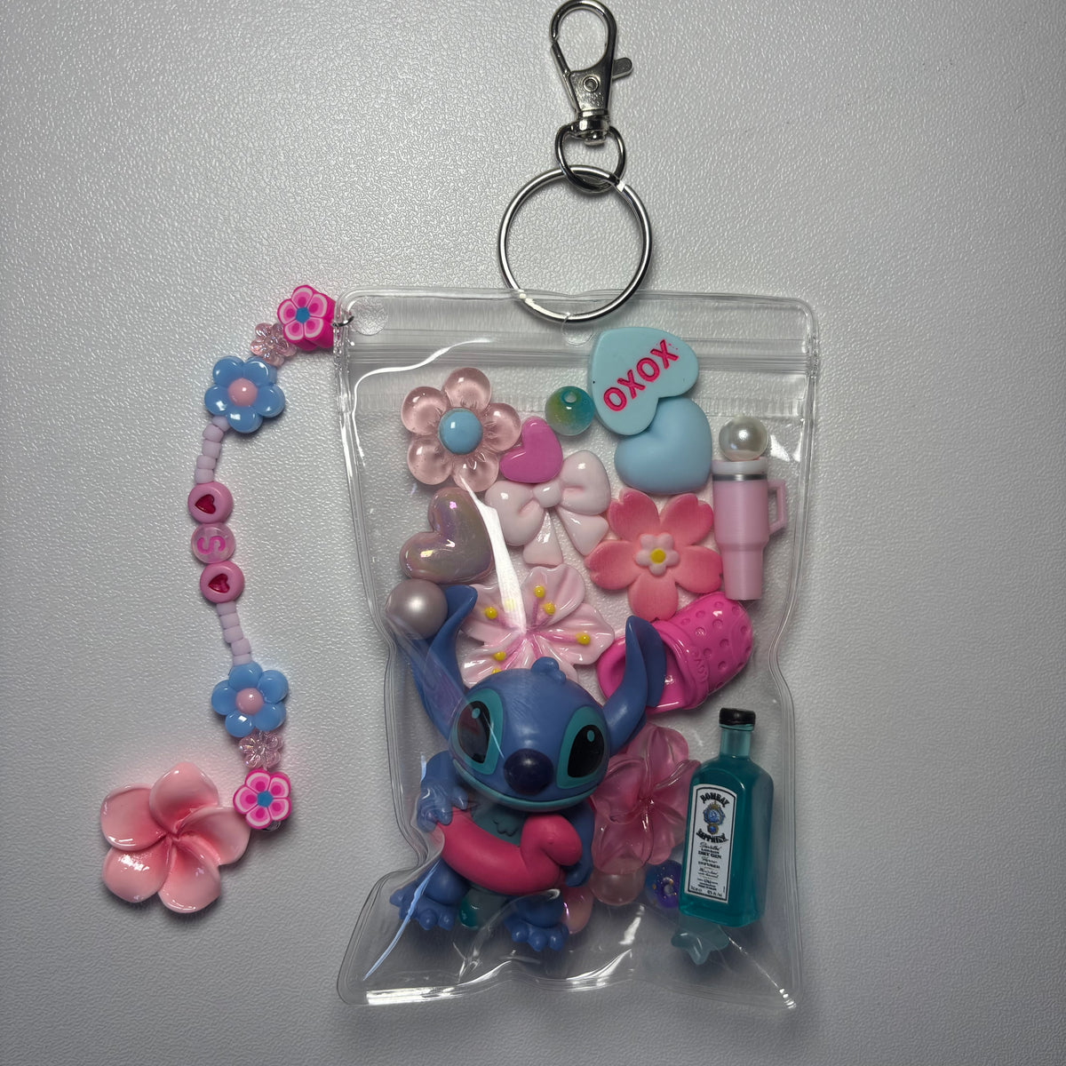 Pink Stitch trinket pouch🩷