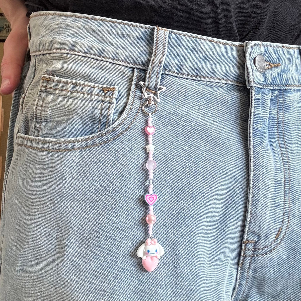Sanrio Character heart keyrings ❤️