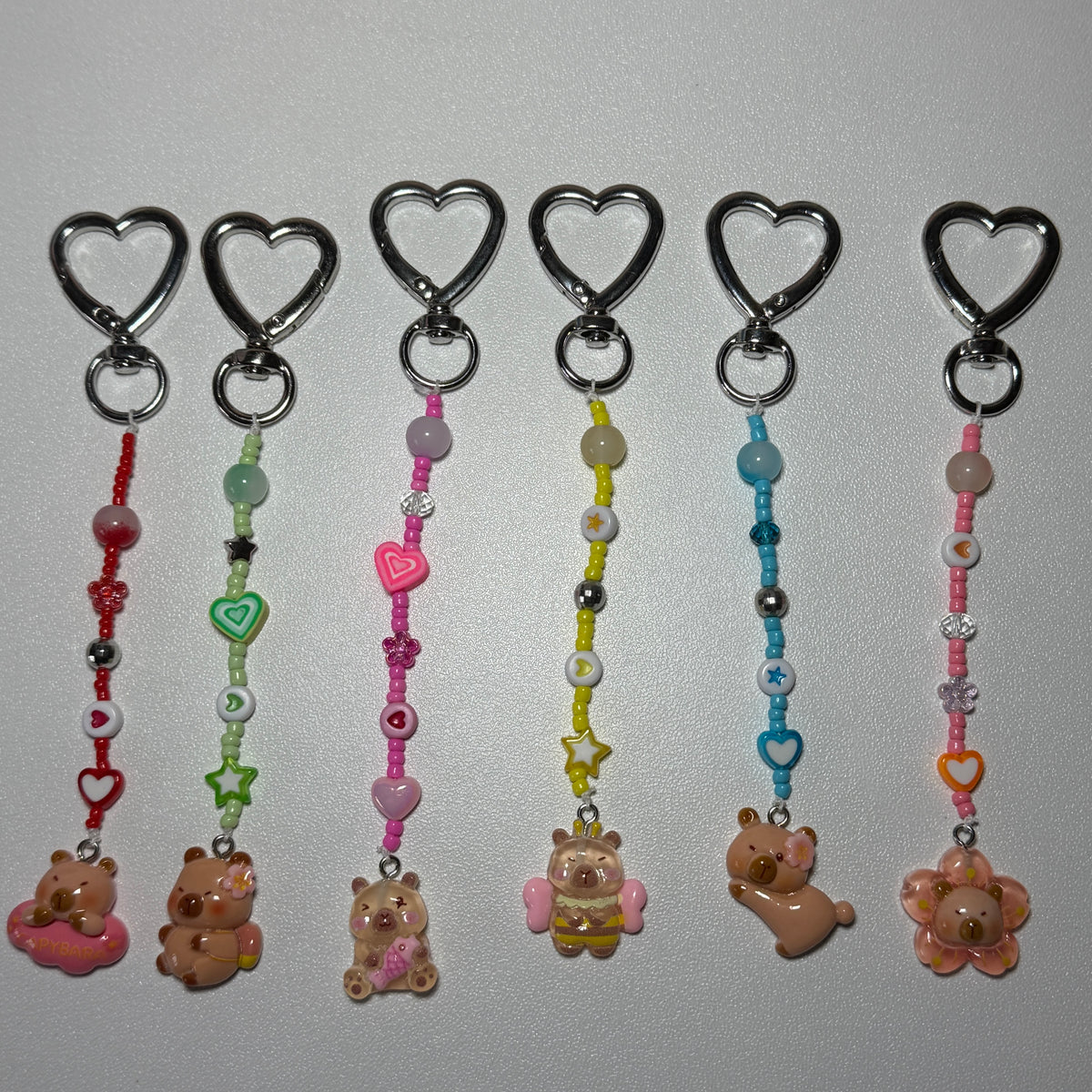 Capybara keyrings 🤍