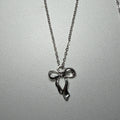 Silver charm necklaces 🩶