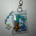 Blue Troll mini trinket pouch 🩵