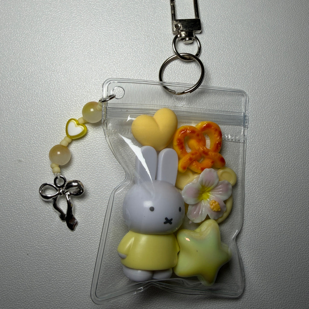 Yellow Miffy mini trinket pouch 💛