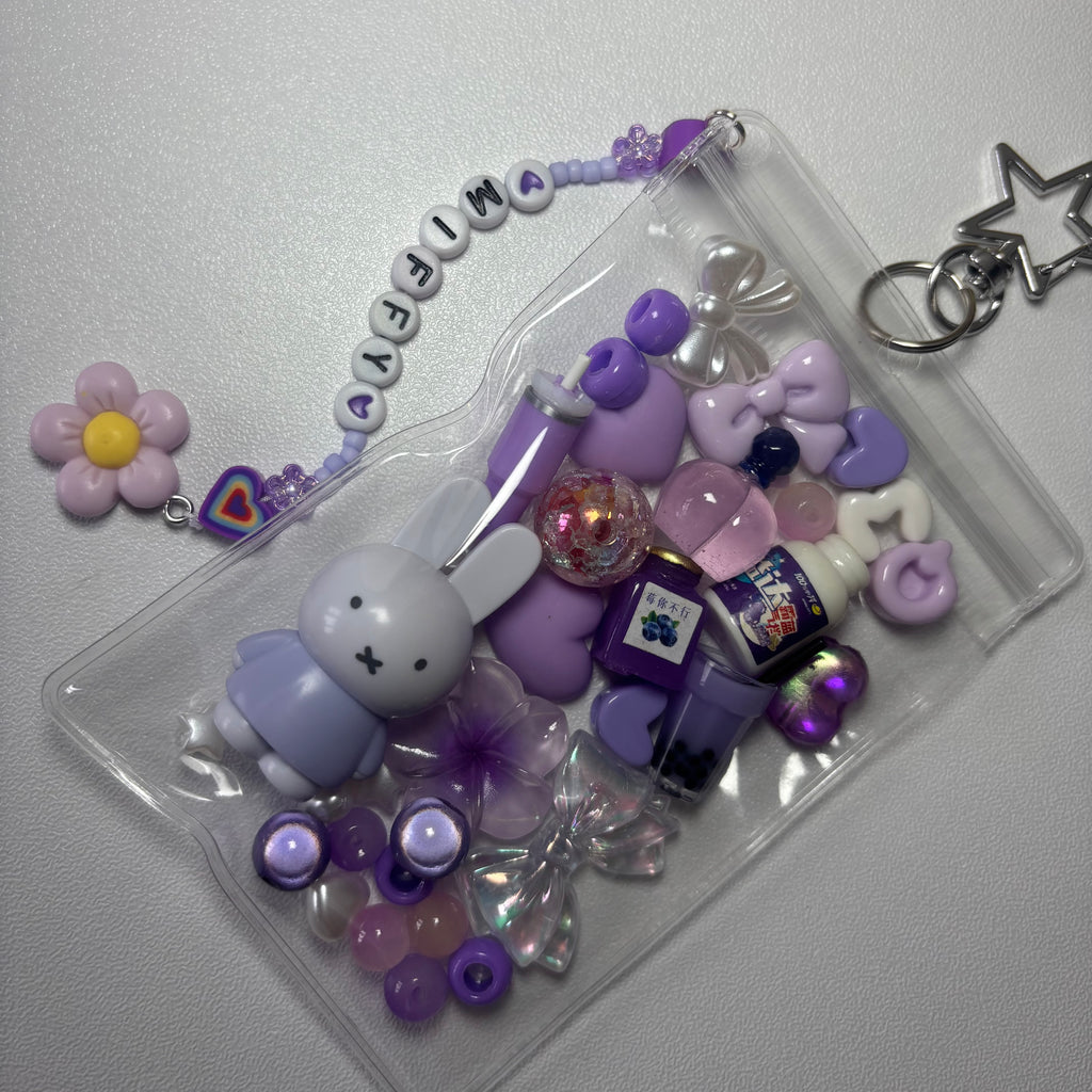 Purple Miffy trinket pouch 💜