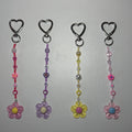 Flower keyrings 🌸