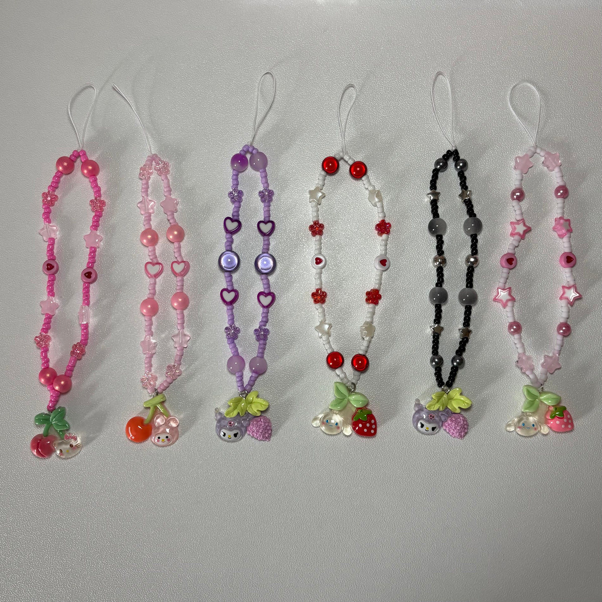 Sanrio fruit phone charms 🍓