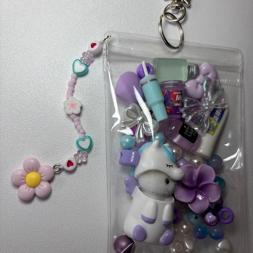 Unicorn kitten trinket pouch 🦄
