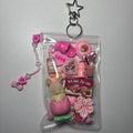Pink flower bunny trinket pouch 🌷