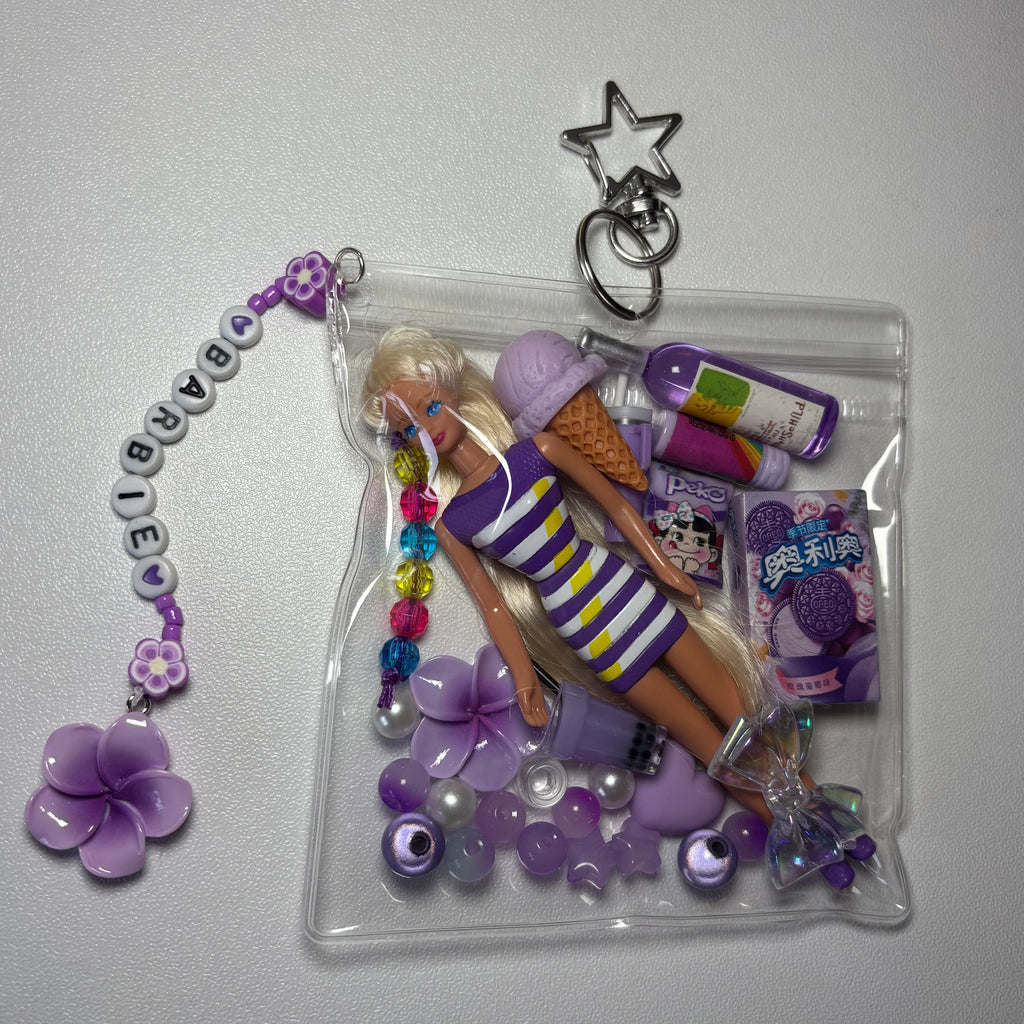 Purple vintage Barbie trinket pouch 💜