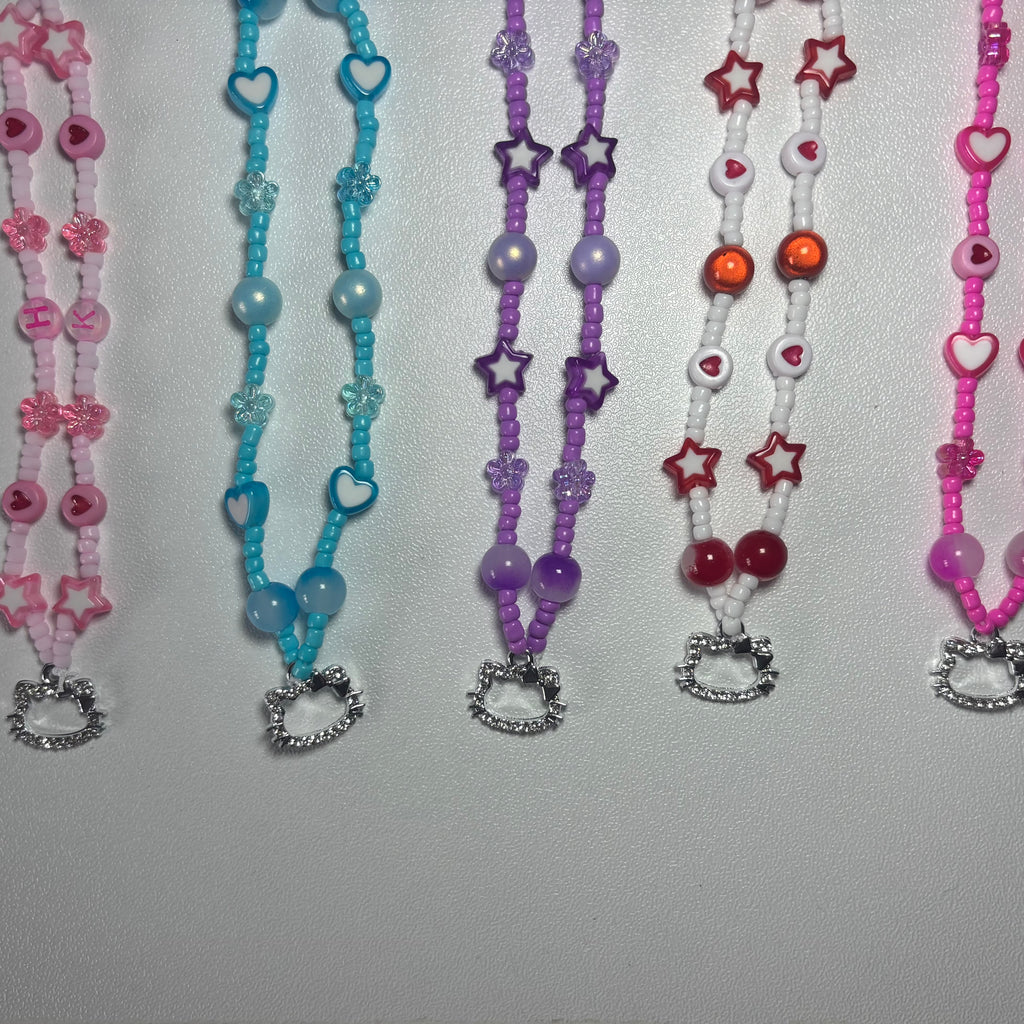 Hello kitty crystal phone charms 💎