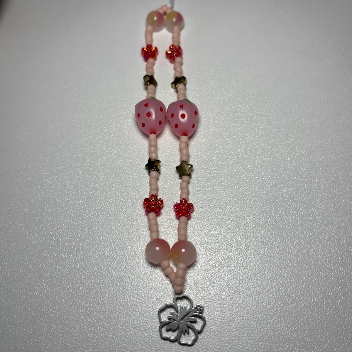 Hawaiian flower midnight sun phone charms 🌺