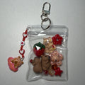 Red capybara mini trinket pouch 🍓