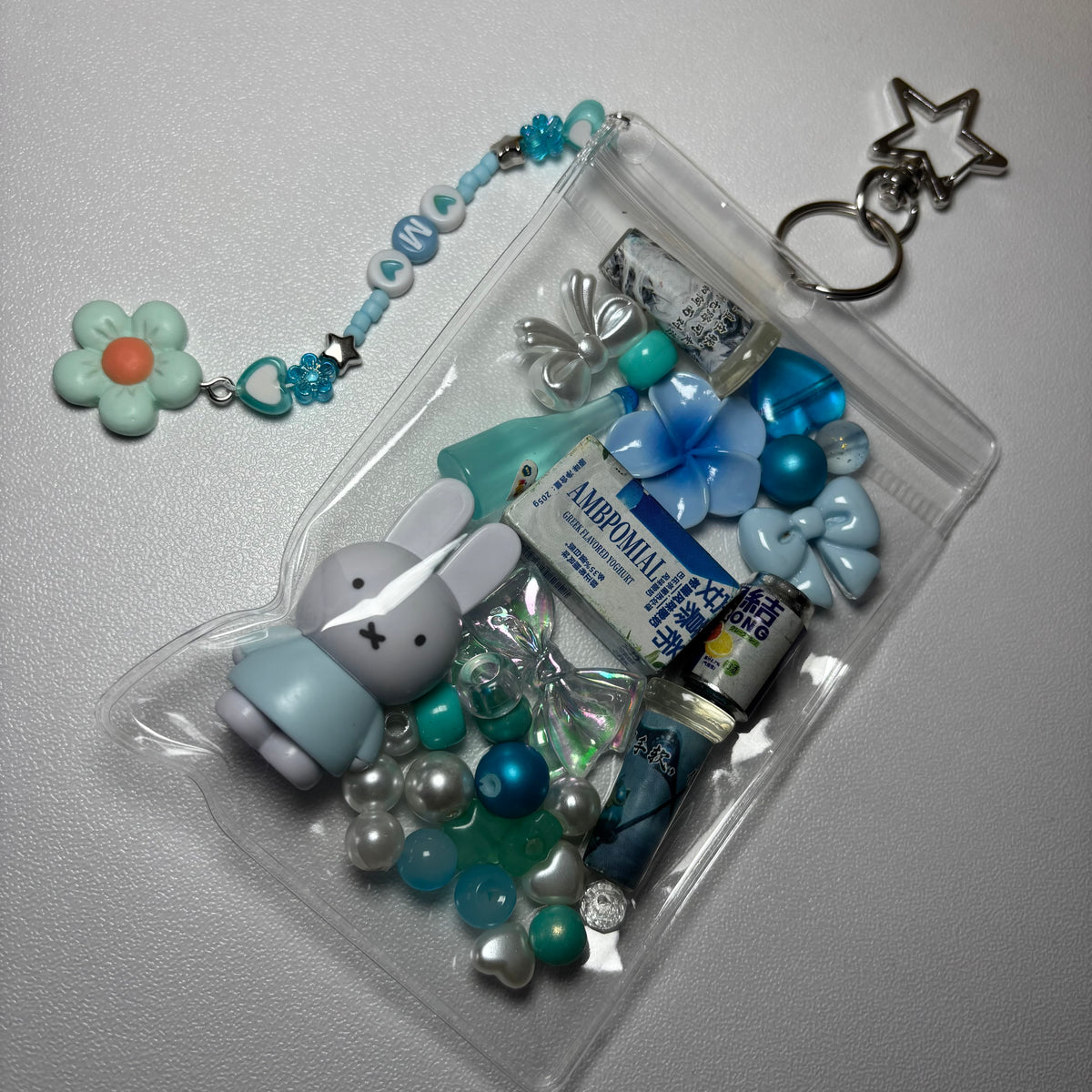 Blue Miffy trinket pouch🩵