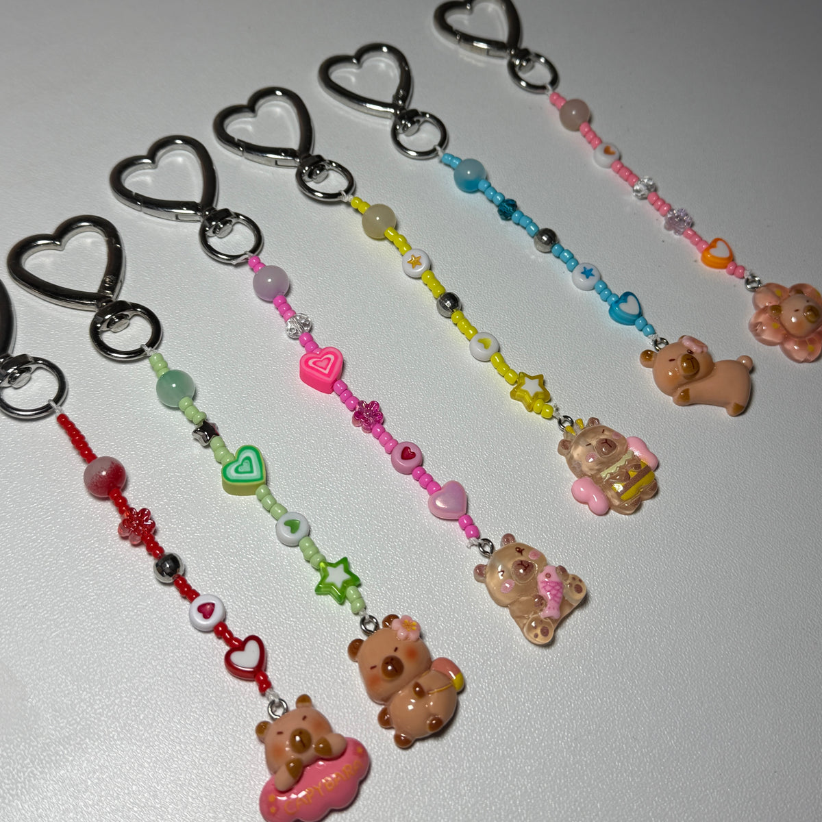 Capybara keyrings 🤍