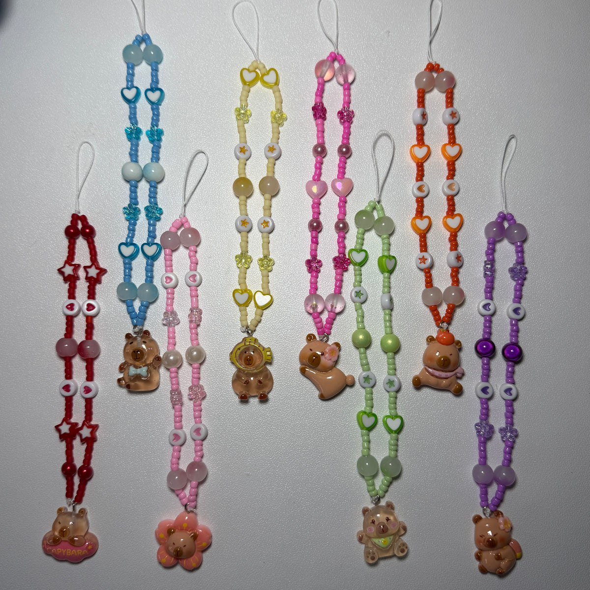 Capybara phone charms 🫧