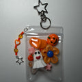 Orange ghost mini trinket pouch 🧡👻