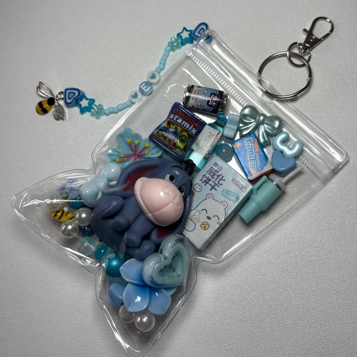 Eerore Winnie the Pooh trinket pouch🩵