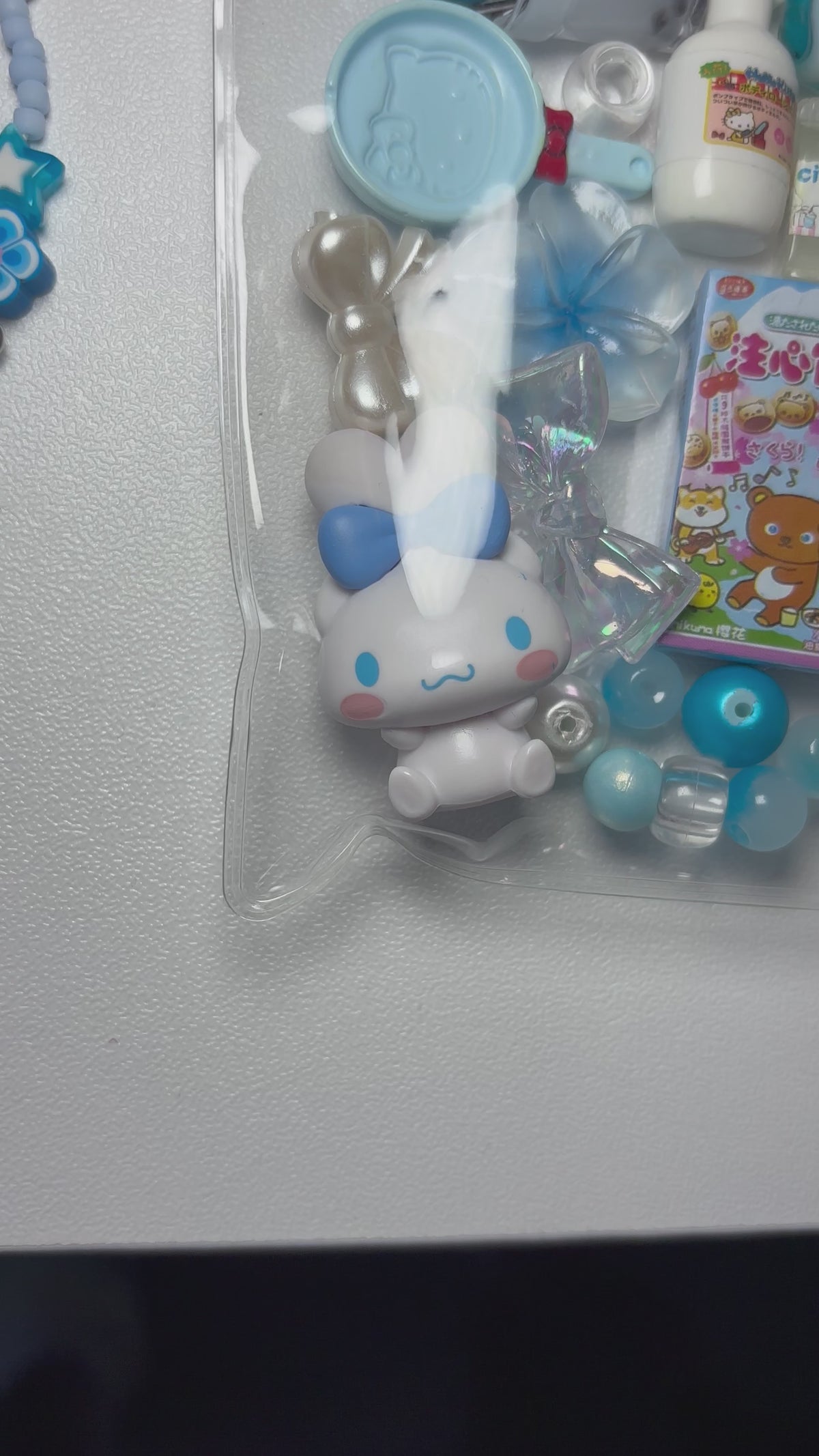 Cinnamoroll bow trinket pouch 🩵